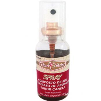 Spray Composto de Mel e Própolis Flora Néctar canela com 30mL