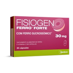 Fisiogen Ferro Forte 30 Capsulas