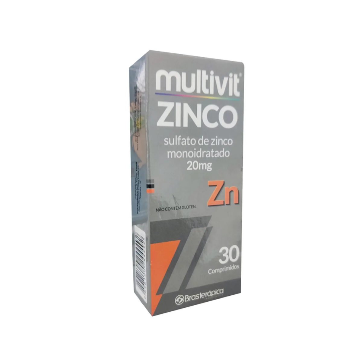 Multivit Zinco Brasterápica 30 Comprimidos
