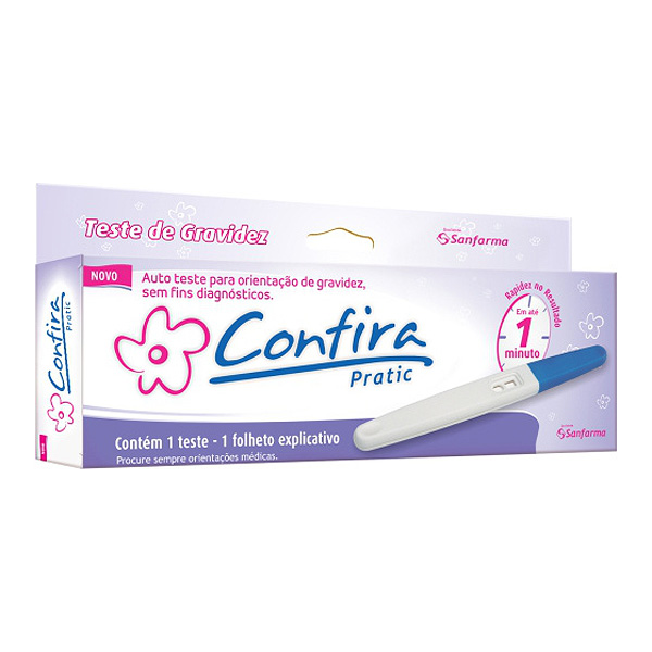 Teste de Gravidez Confira Sanfarma