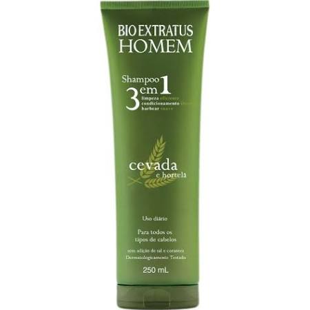 Shampoo Bio Extratus Homem 3 em 1 250mL