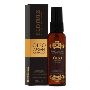 ÓLEO CAPILAR ARGAN E CÁRTAMO COM 60ML