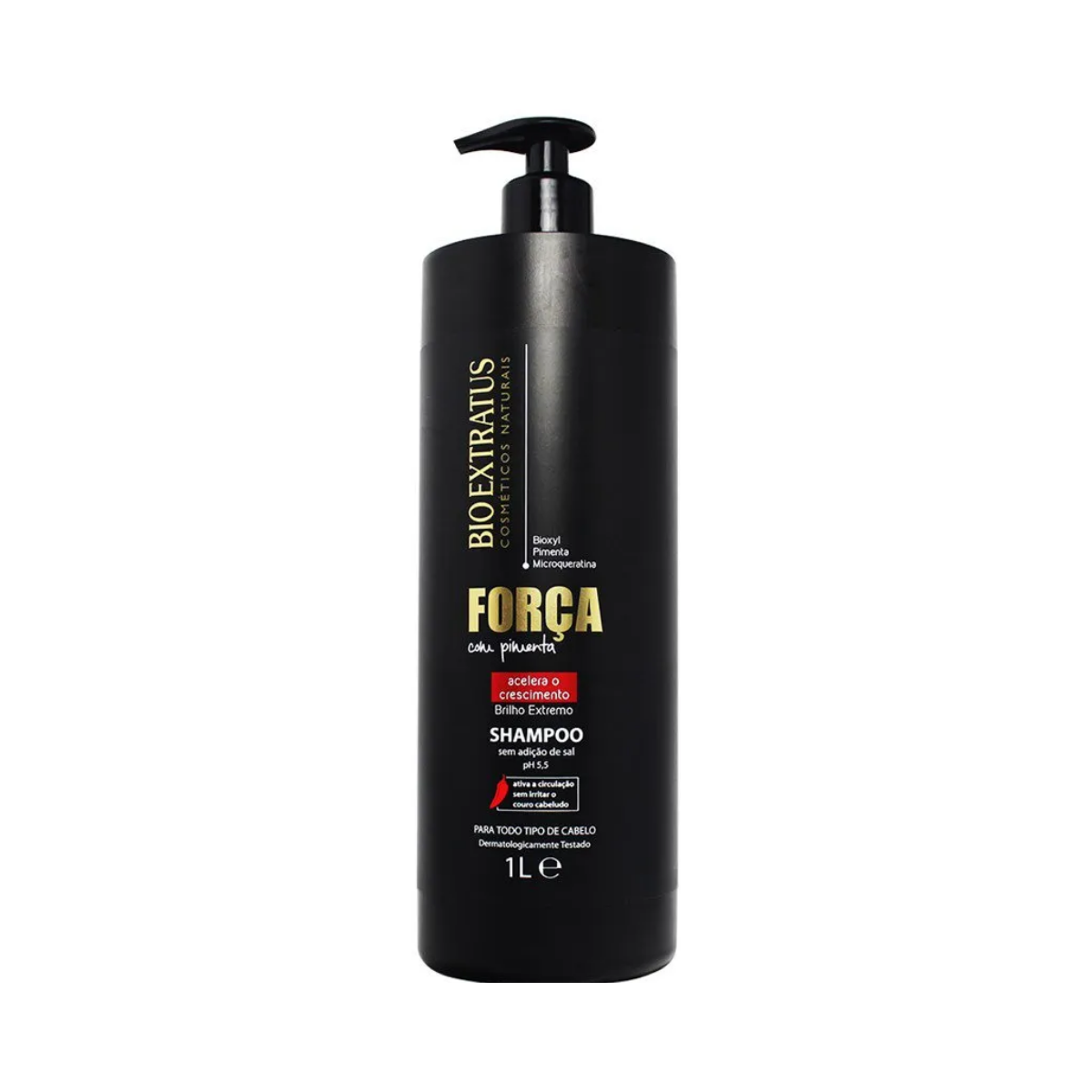 Shampoo Força Com Pimenta Bio Extratus 1L