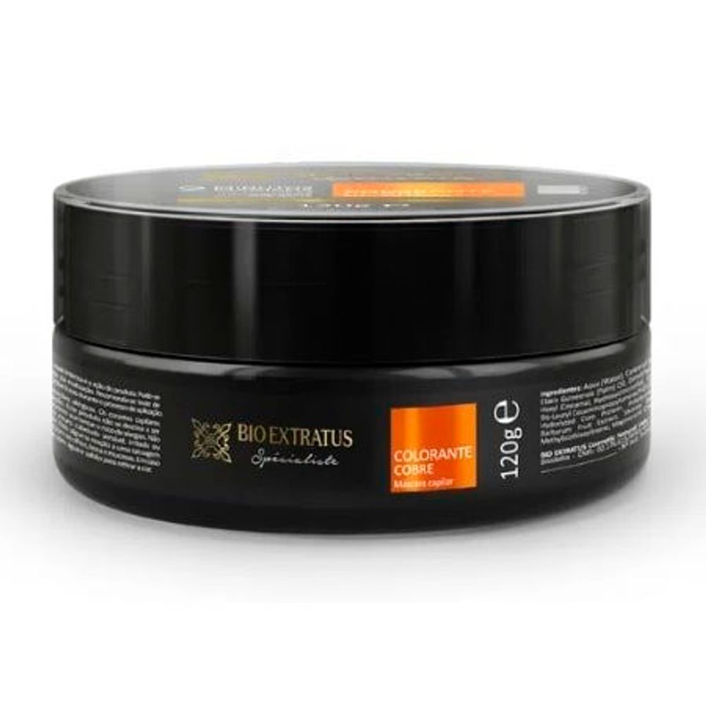Máscara Capilar Colorante Cobre Spécialiste 120g Bio Extratus