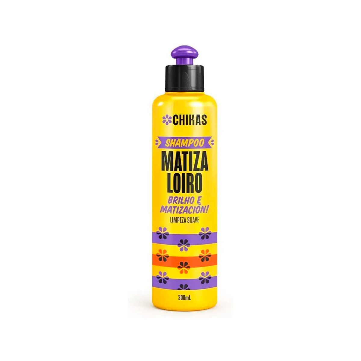Shampoo Chikas Matiza Loiro Brilho e Matizacion 300mL
