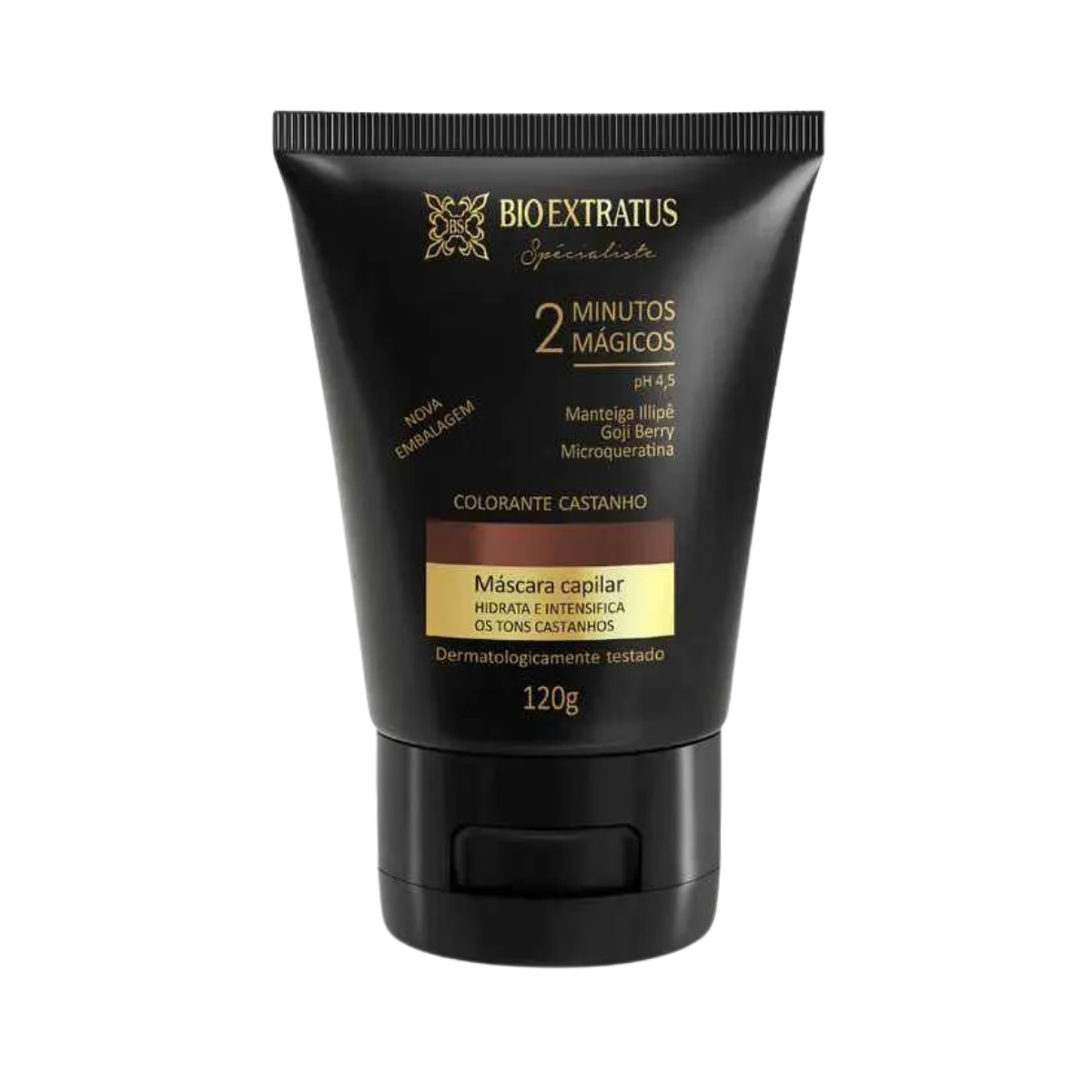 Máscara Spécialiste Colorante Castanha Bio Extratus 120g
