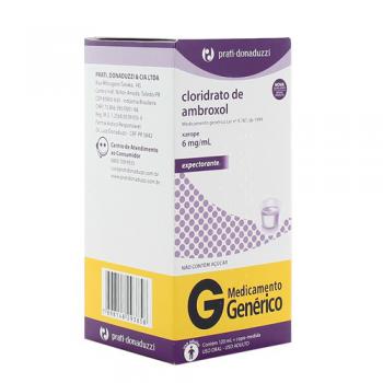Cloridrato de Ambroxol 7,5mg Gotas 50ml