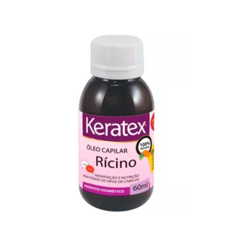 Óleo Capilar Rícino Keratex 60Ml