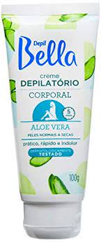 Creme Depilatório Corporal Com Aloe E Vera Depil Bella 100g