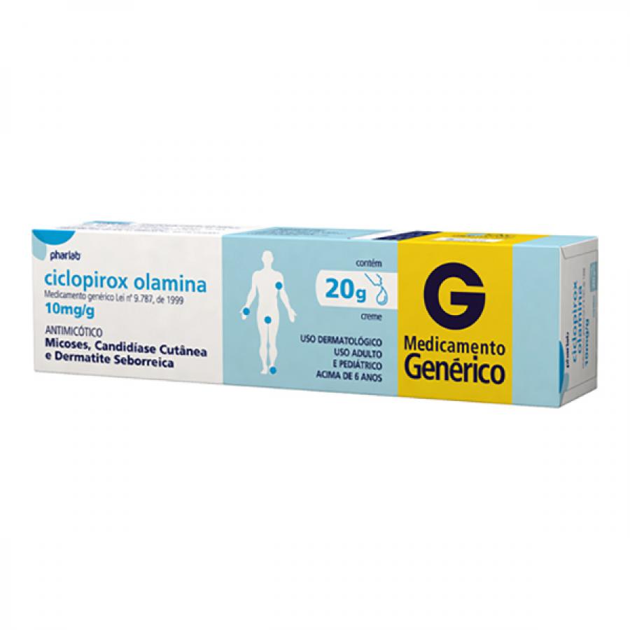 CICLOPIROX OLAMINA CREME 20G