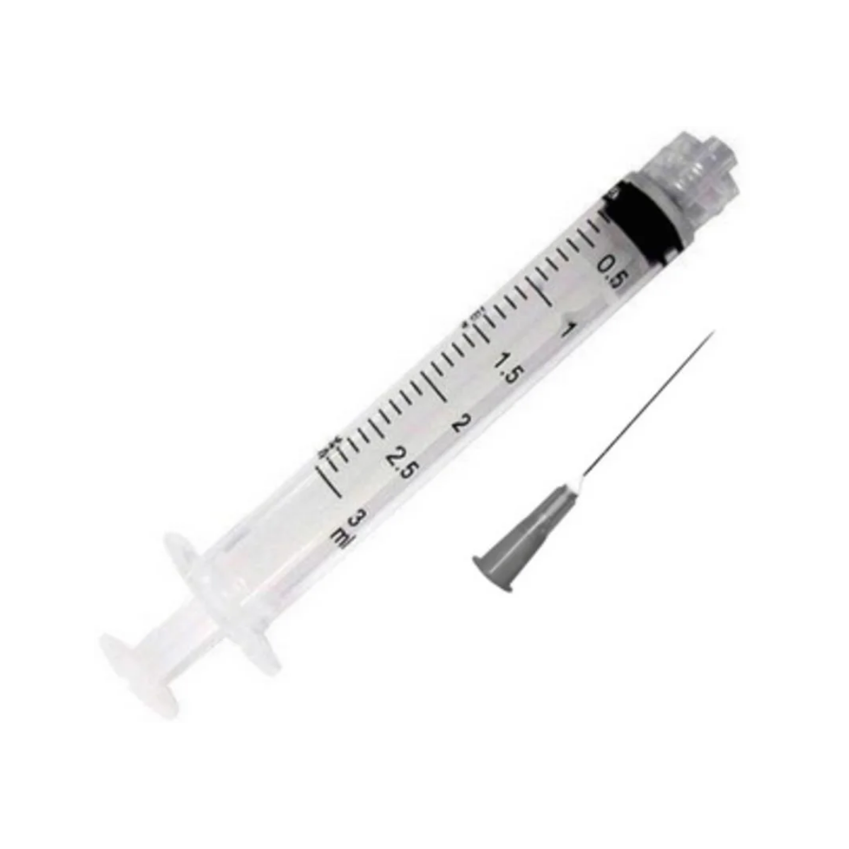 Seringa Luer Lock Descartavel Com Agulha 25x0.7 3ml