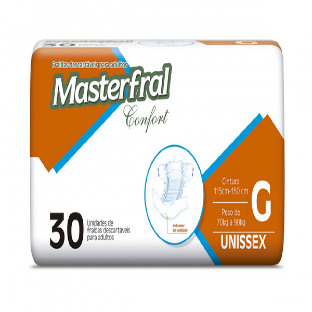FRALDA MASTERFRAL TAM G 30UN