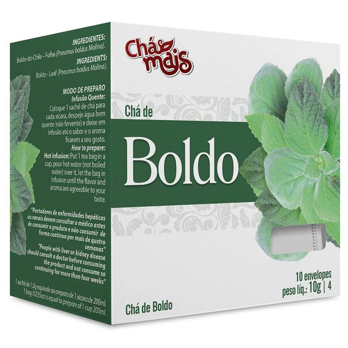 Chá de Boldo 10 sachês 10g