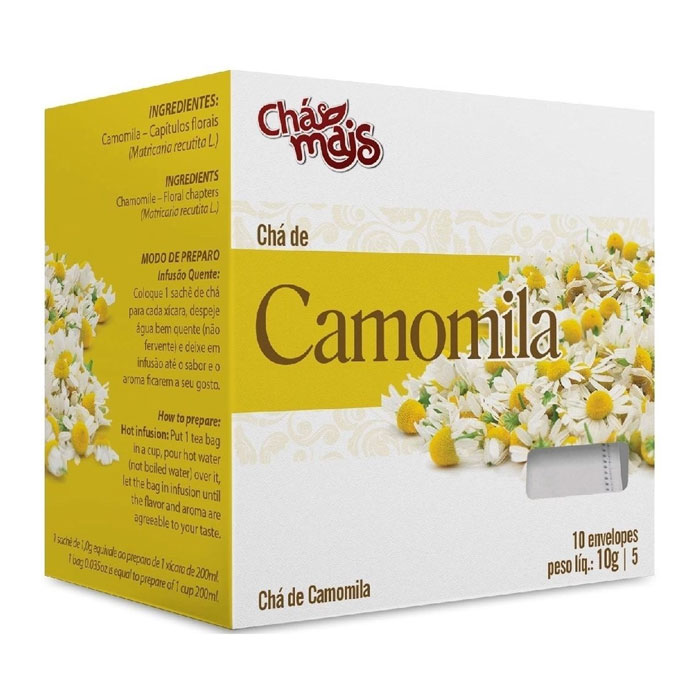 Chá Camomila 10 Sachês 10g