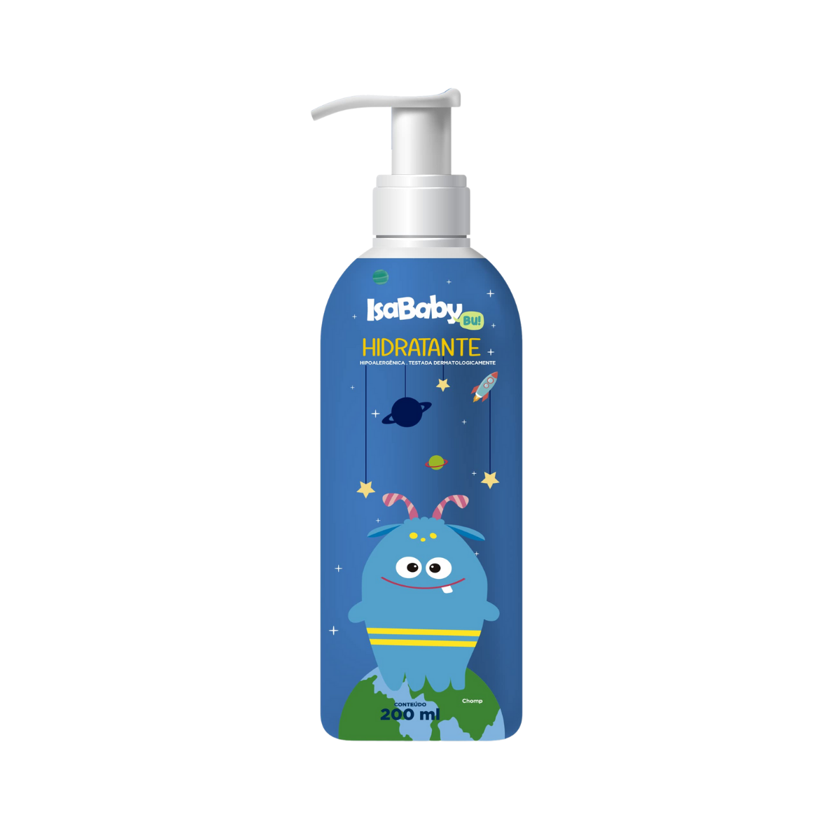 Loção Hidratante Bu Azul Isababy 200ml