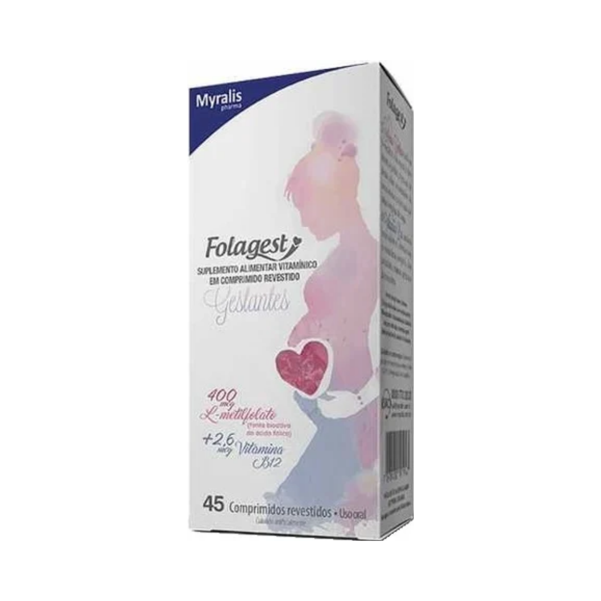 Folagest Gestantes Myralis 45 Comprimidos