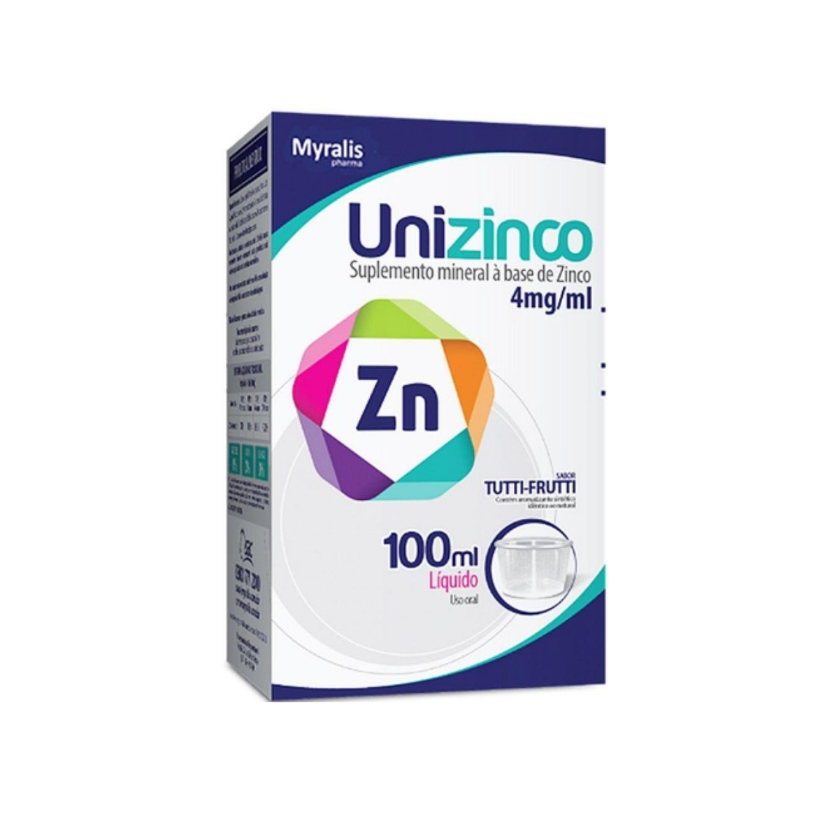 Unizinco 17,60mg 100mL