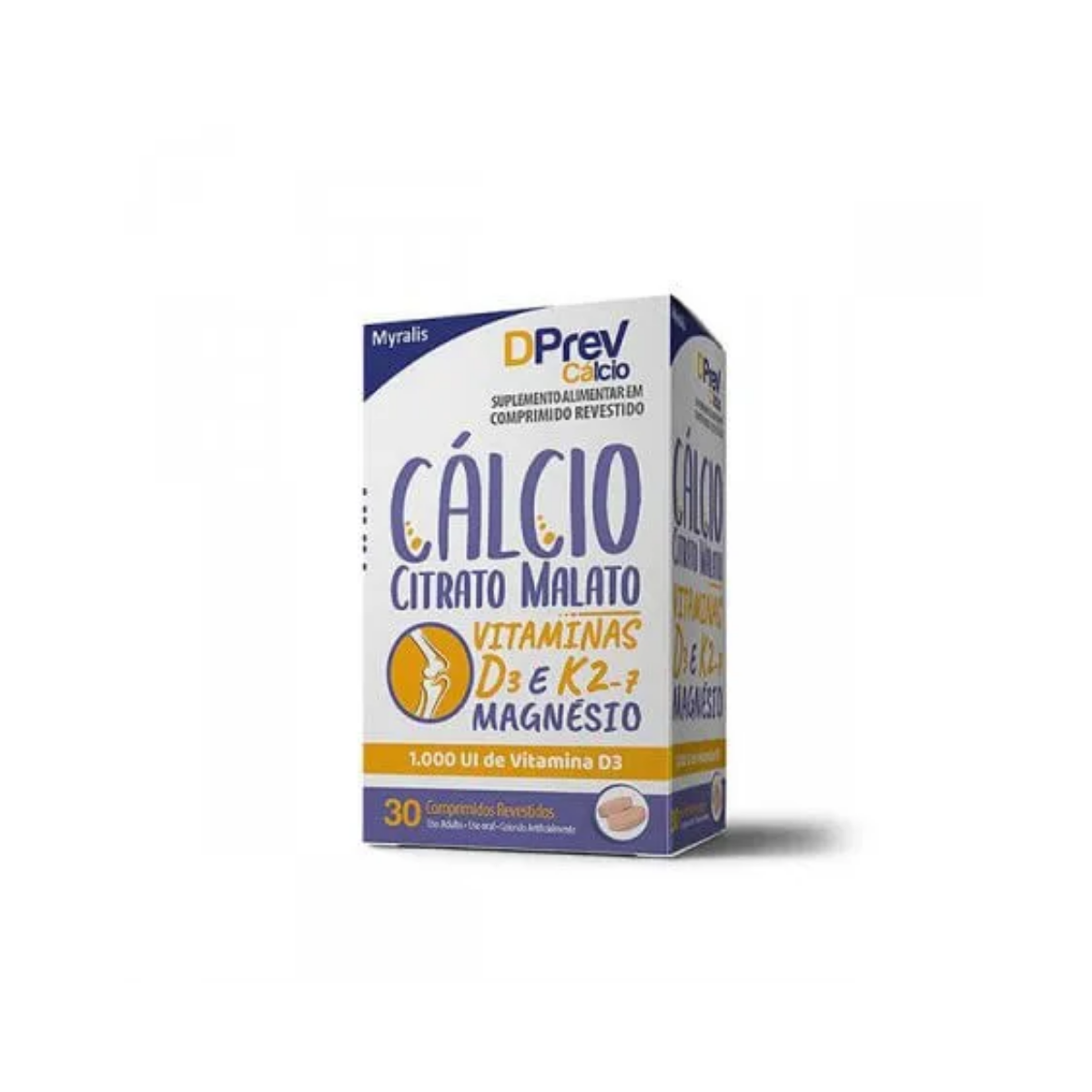 Dprev Cálcio 1.000UI 30 Comprimidos