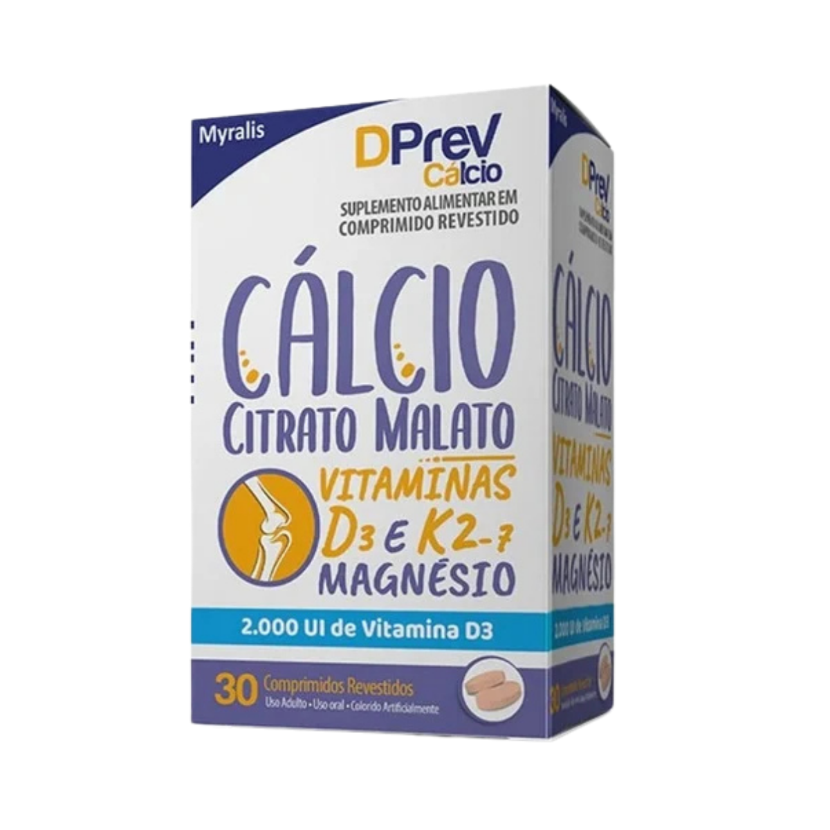 Cálcio DPrev 2000UI c/30 Comprimidos