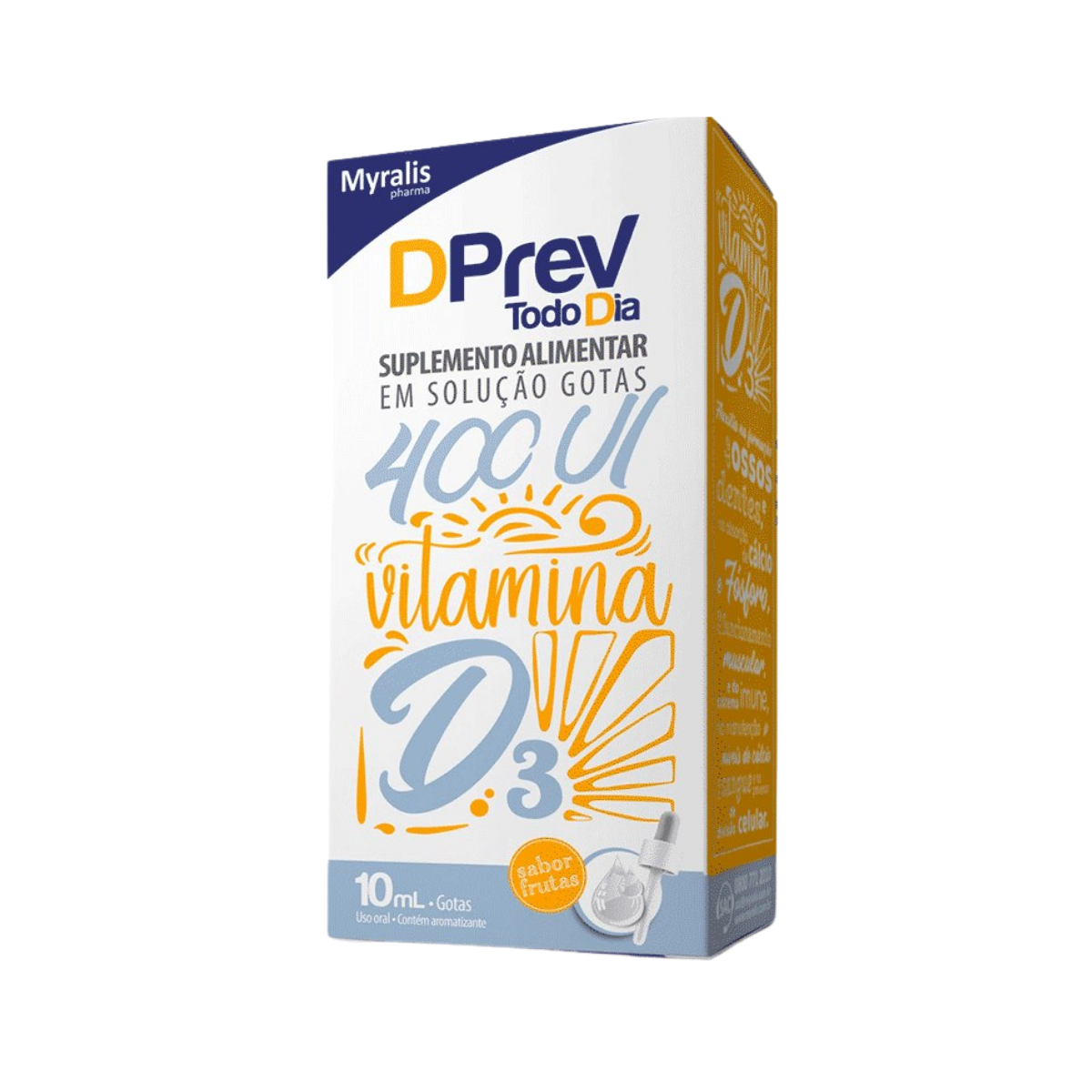 Vitamina D Dprev Todo Dia 400Ui 10Ml