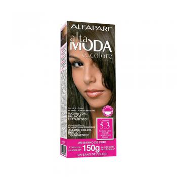 Tintura alta moda 5 3 castanho claro dourado / caramelo