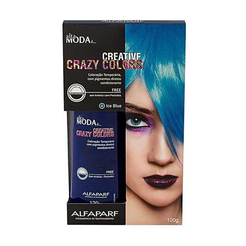 Coloração Alta Moda Crazy Color Blue Alfaparf 120g