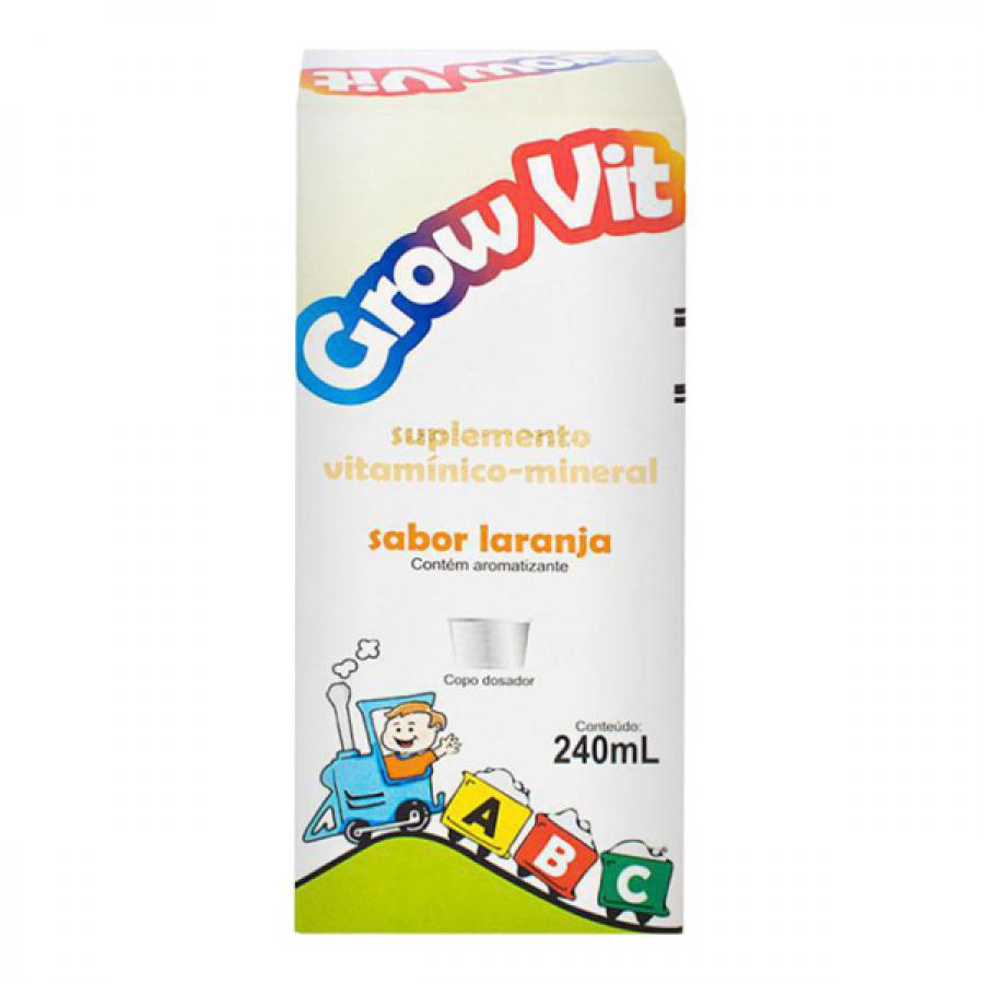 GROW VIT SABOR LARANJA 240ML