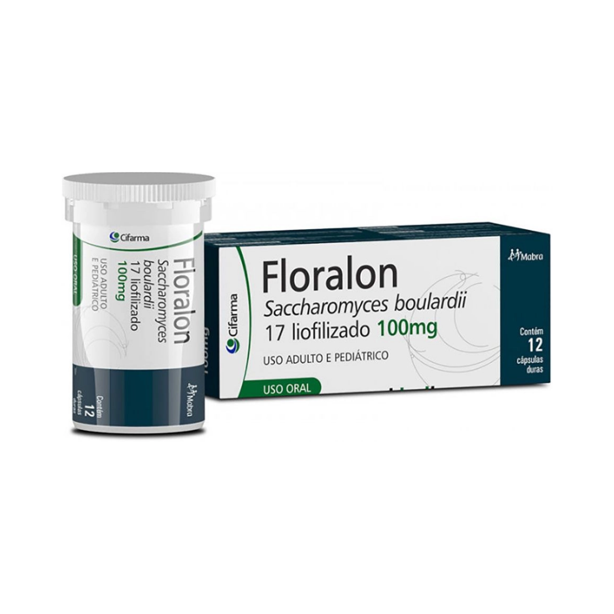 Floralon Cifarma 100mg 12 Cápsulas