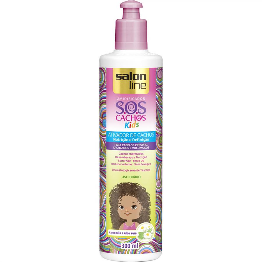 Ativador de Cachos S.O.S Cachos Kids Salon Line 300ml