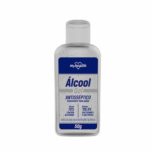 Álcool Gel 70% Antisséptico My Health com Glicerina 50g