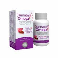 Suplemento Alimentar Omega 3 Vitaminas E Minerais Damater Omega 30 Capsulas