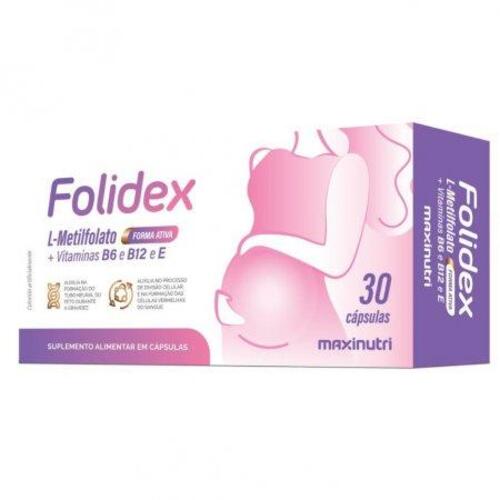 FOLIDEX 30 CÁPSULAS MAXINUTRI