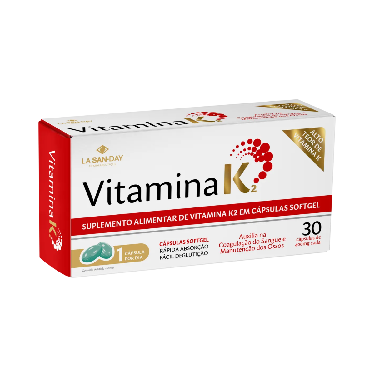 Vitamina K2 La San Day 30 Cápsulas