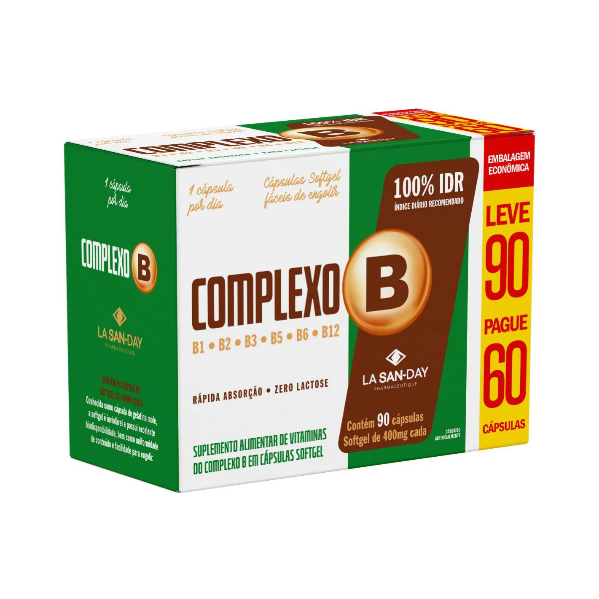 Complexo B La San Day 90 Cápsulas
