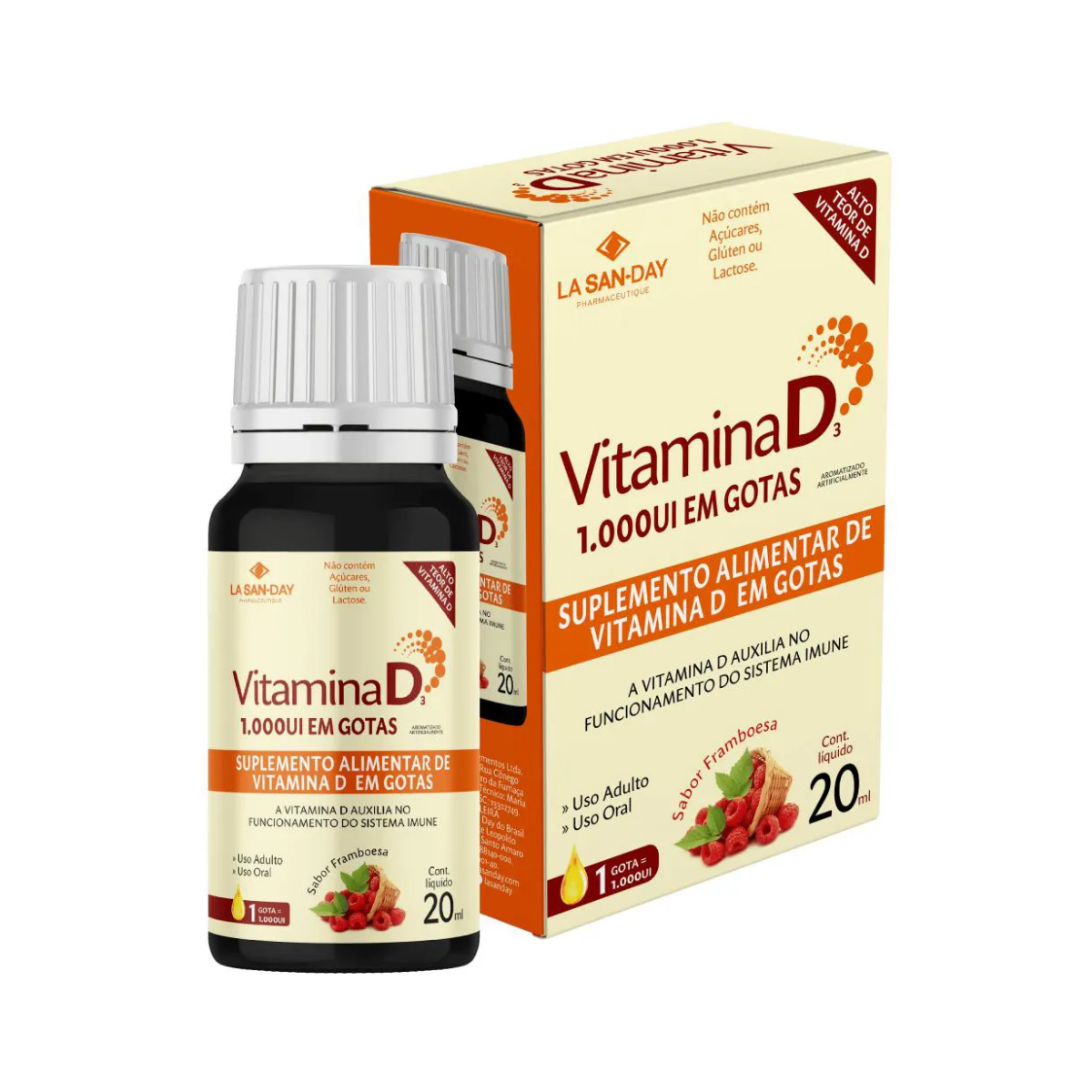 Vitamina D3 La San Day 1.000UI 20ml