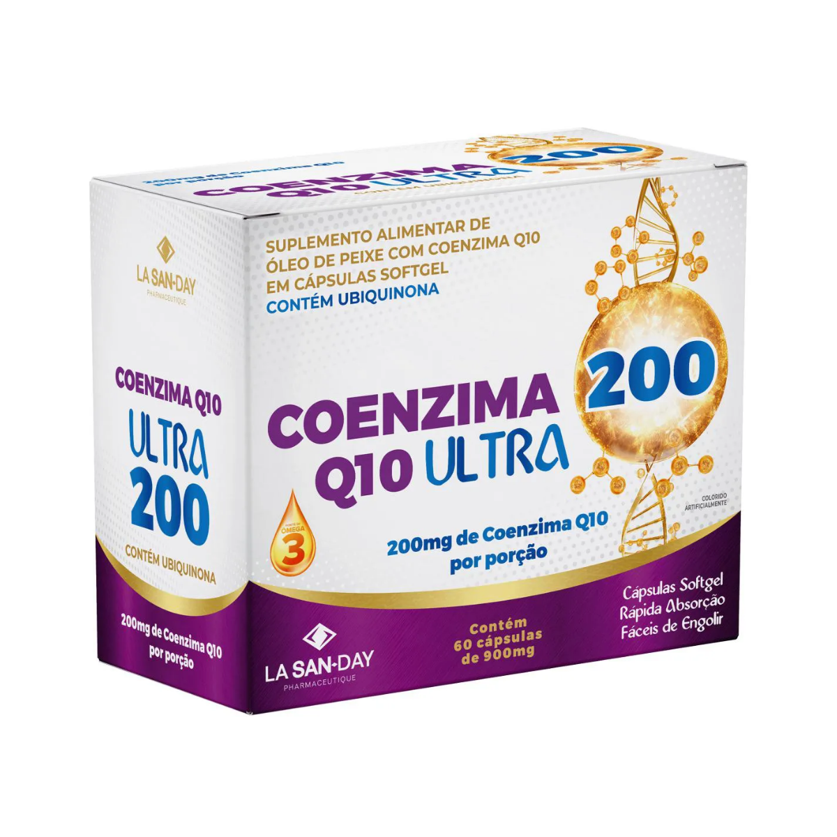 Coenzima Q10 Ultra 200mg La-San-Day 60 Capsulas
