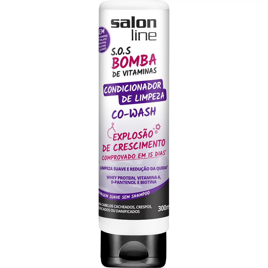 CO WASH: CONDICIONADOR S.O.S BOMBA DE VITAMINAS 300ML