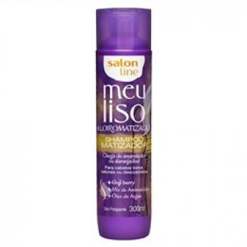 Shampoo Matizador Salon Line Meu Liso Loiro Matizado 300ml