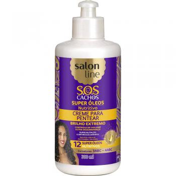 Creme de Pentear Salon Line Super Oleos Nutritivos 300ml