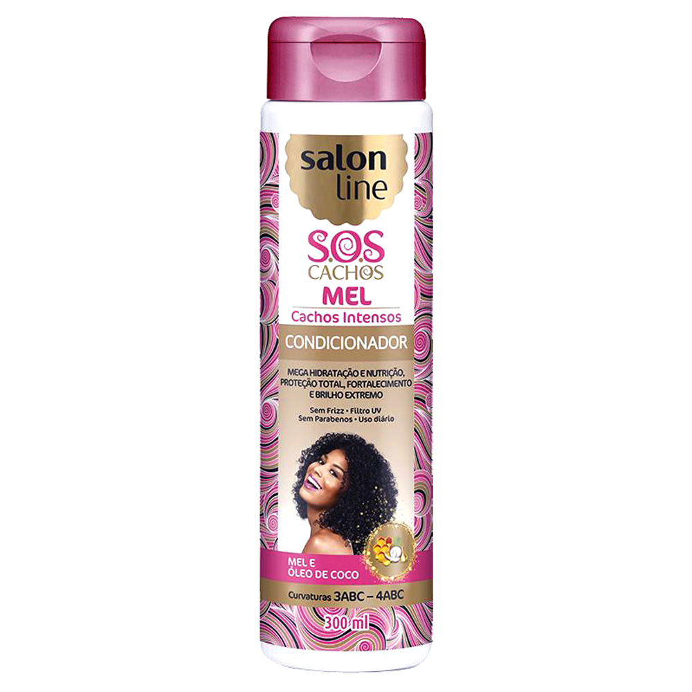 Condicionador Salon Line S.o.s Cachos Mel 300ml
