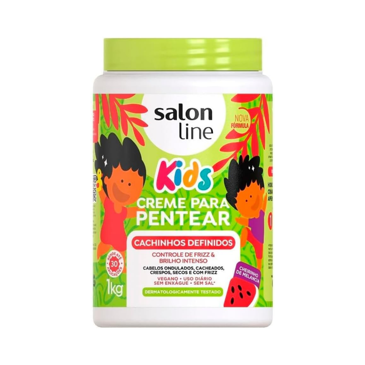 Creme De Pentear Infantil Melância Salon Line 1Kg