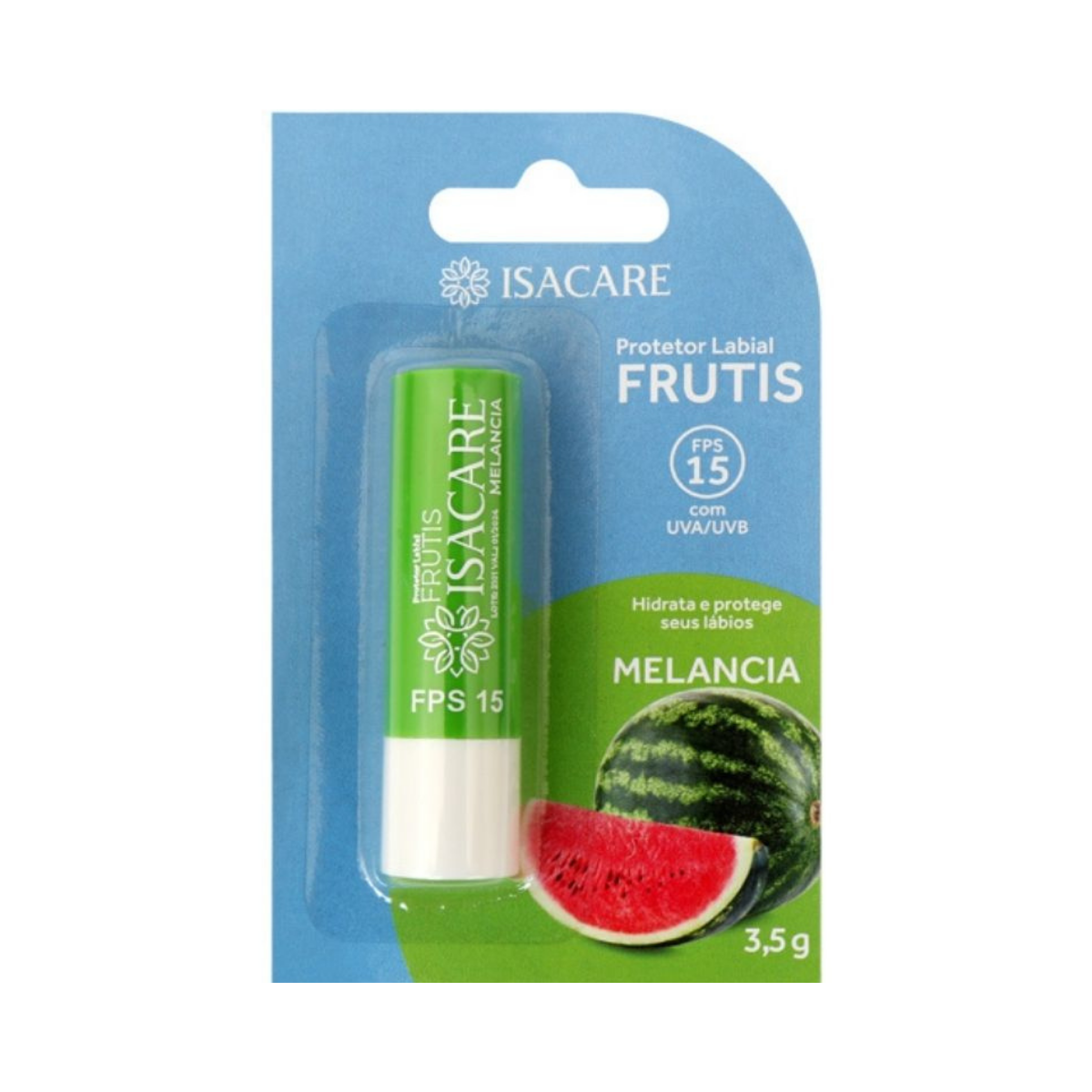 Protetor Labial Isacare FPS 15 Melancia