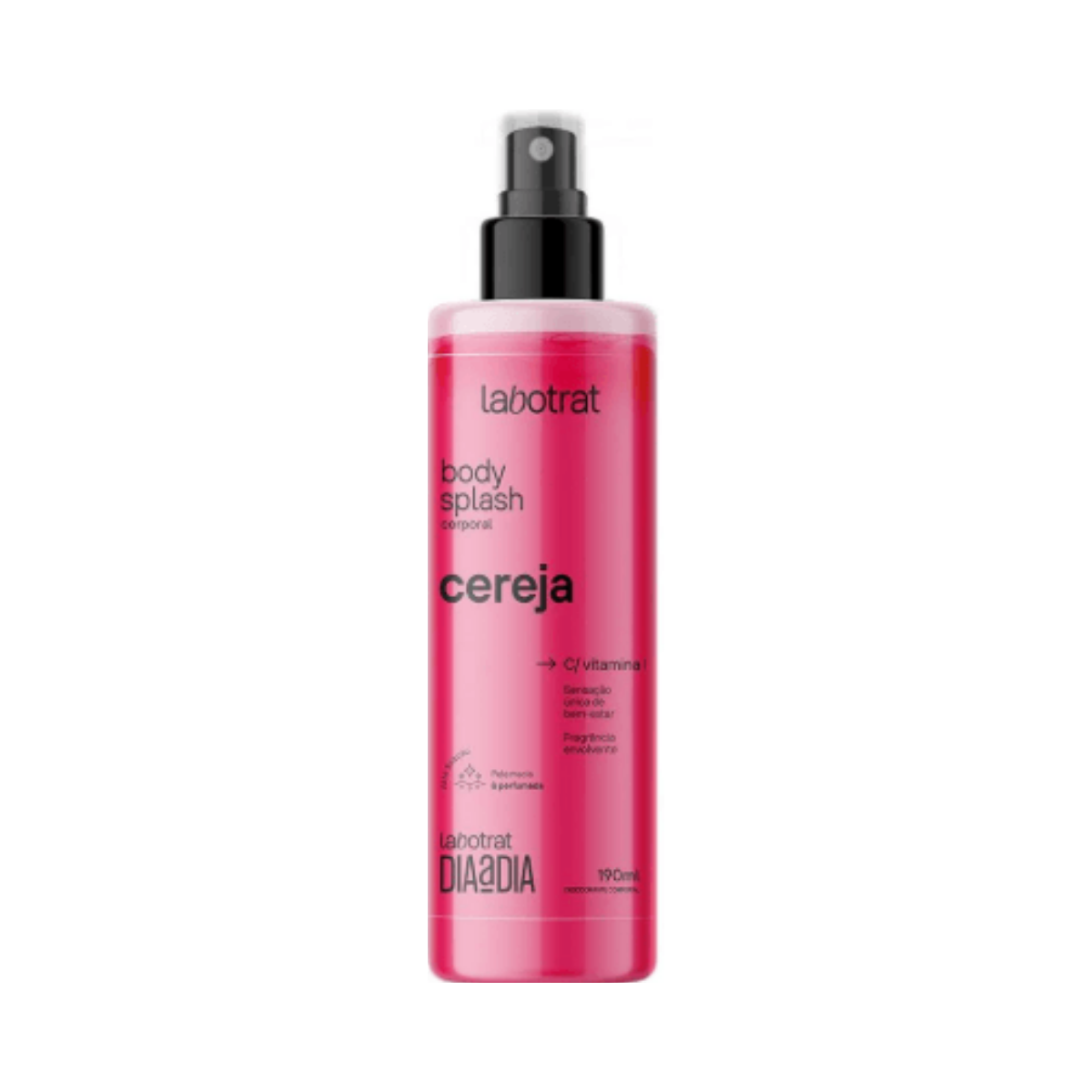 Desodorante Body Splash Dia A Dia Cereja Labotrat 190ml