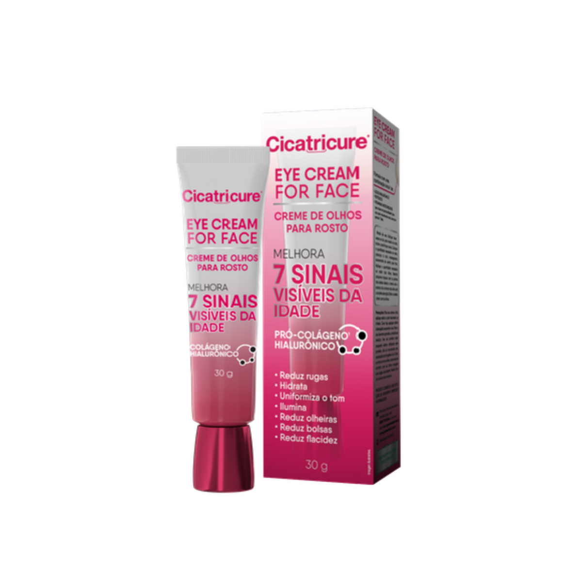 Creme para Olhos Cicatricure Eye Cream For Face Antissinais 30G