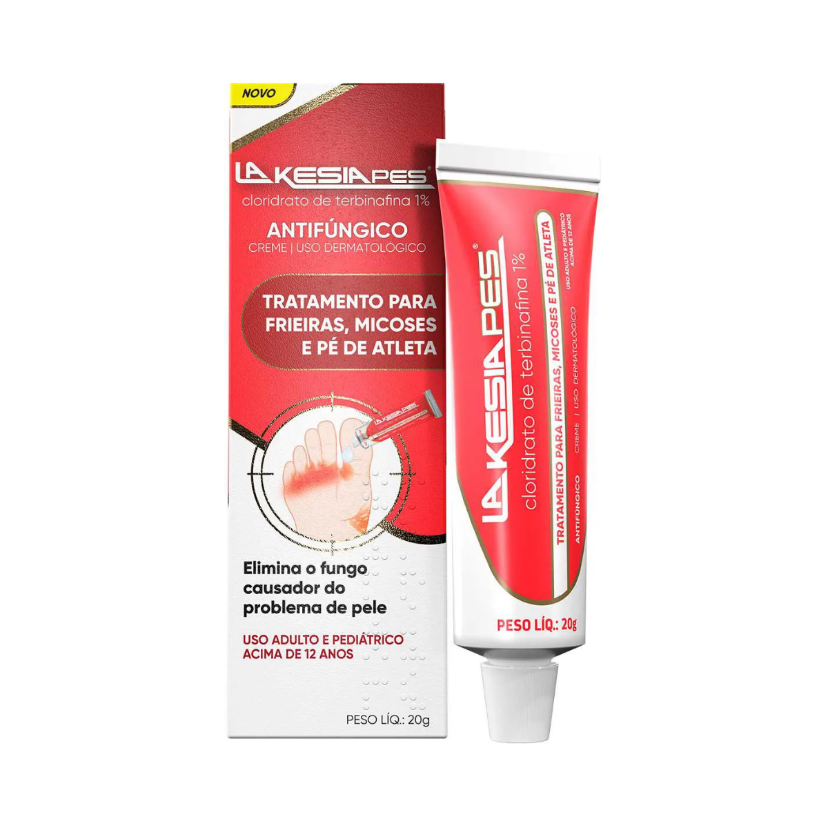 Creme Antifungico Pes Lakesia 20g