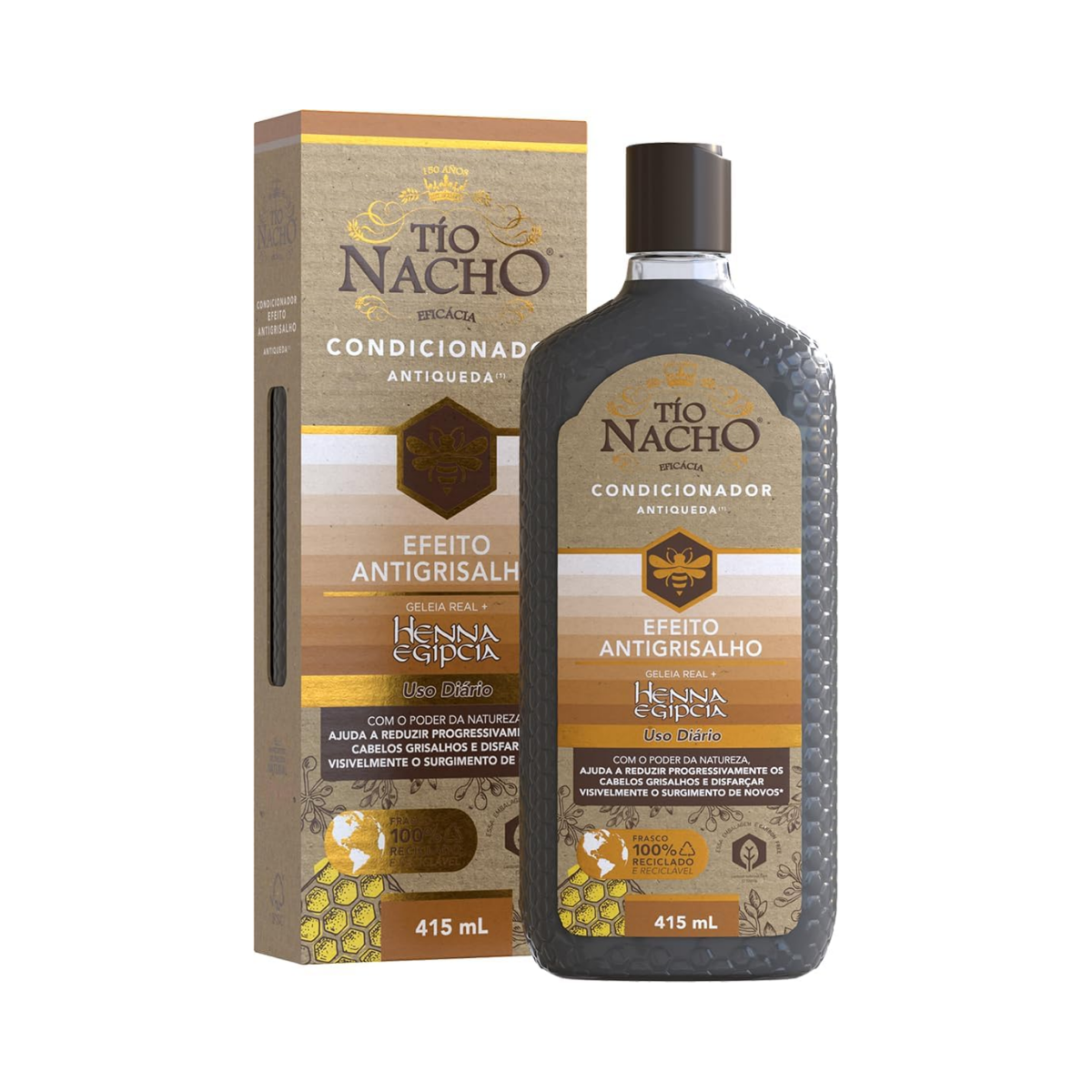 Condicionador Antigrisalho Tio Nacho 415ml