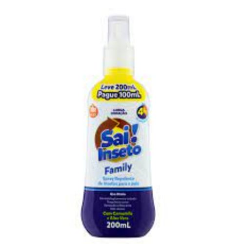 Repelente Sai Inseto Spray Family Nutriex 200ml