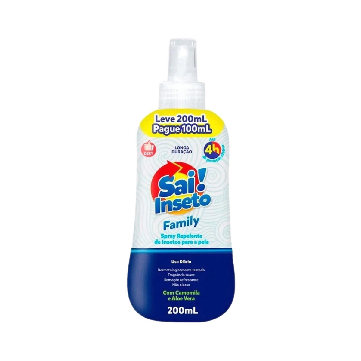 Repelente Spray Sai Inseto Family Nutiex 200ml