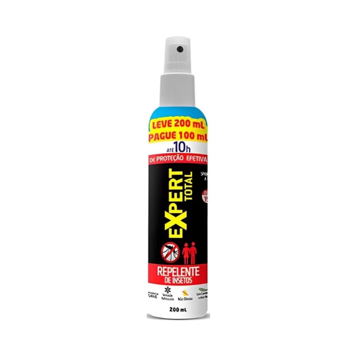 Repelente Spray Expert Total 10h Nutriex 200ml