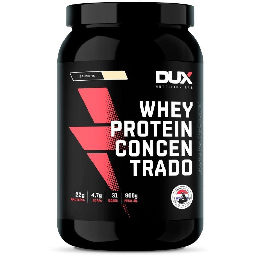 Whey Protein Concentrado Baunilha Dux 900g